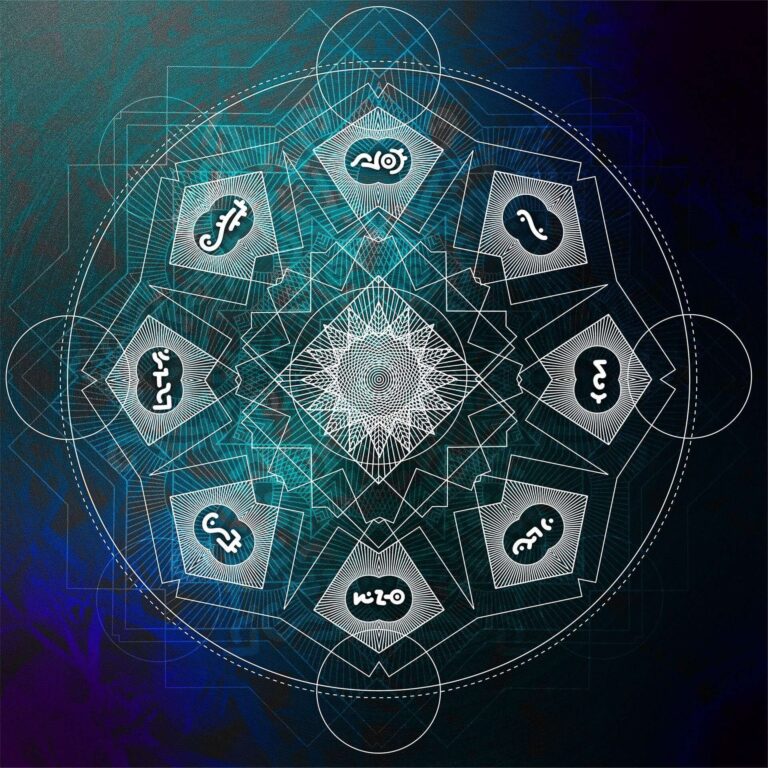 Eight Keys sacred sign
