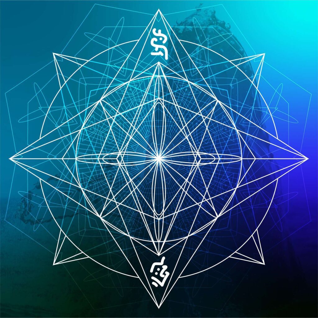Spirit Whales sacred sign