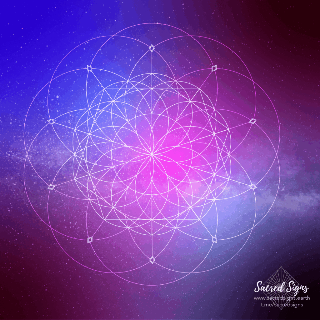 Blossoming Together sacred sign
