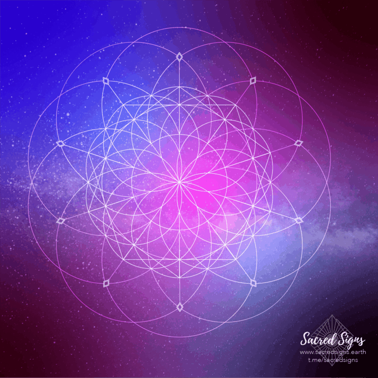 Blossoming Together sacred sign
