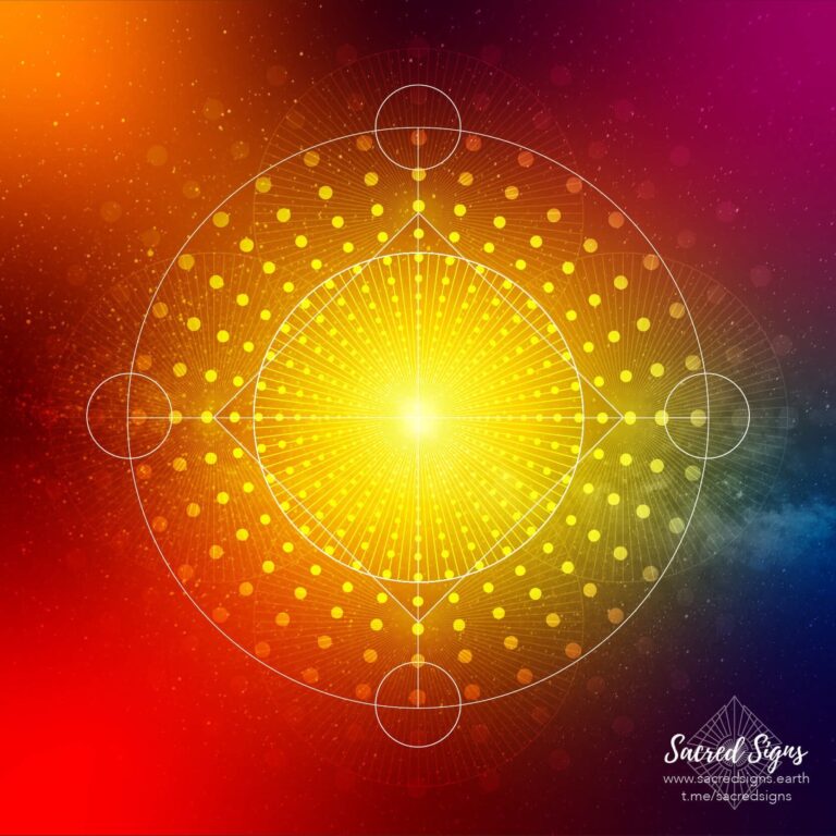 Ocean sacred sign