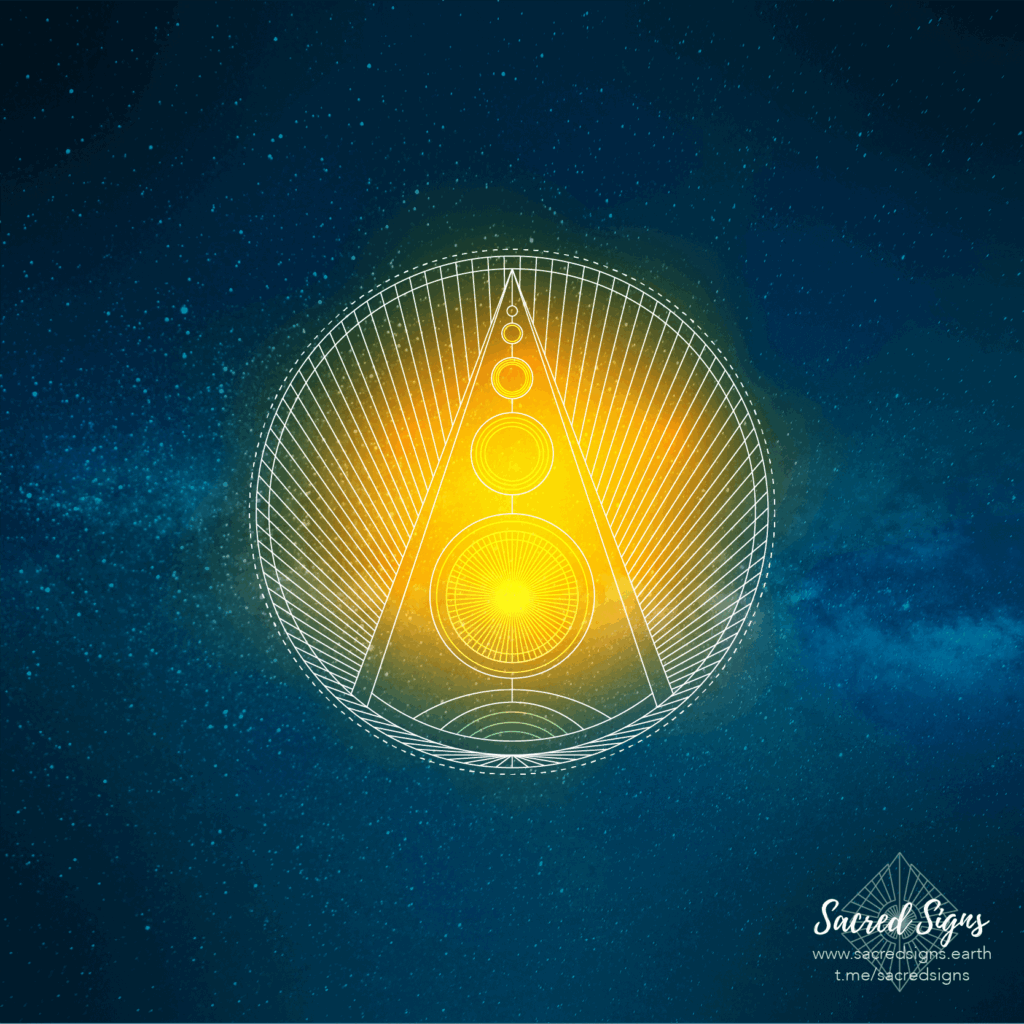 Golden Core sacred sign