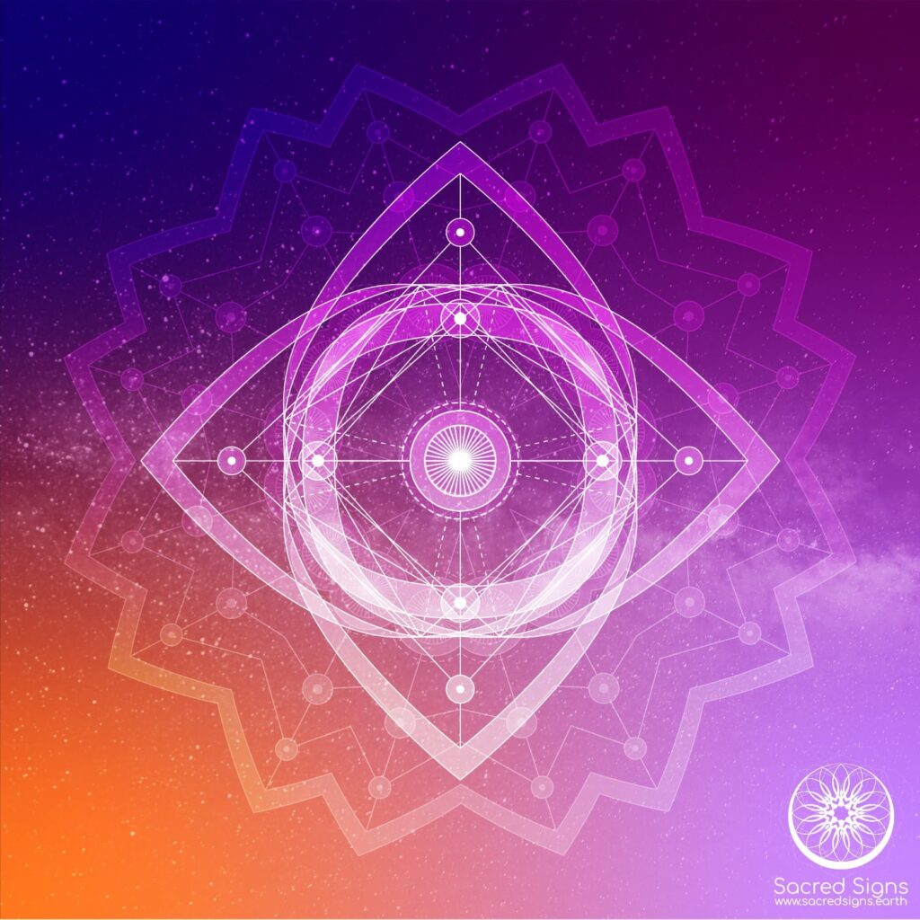Origami sacred sign
