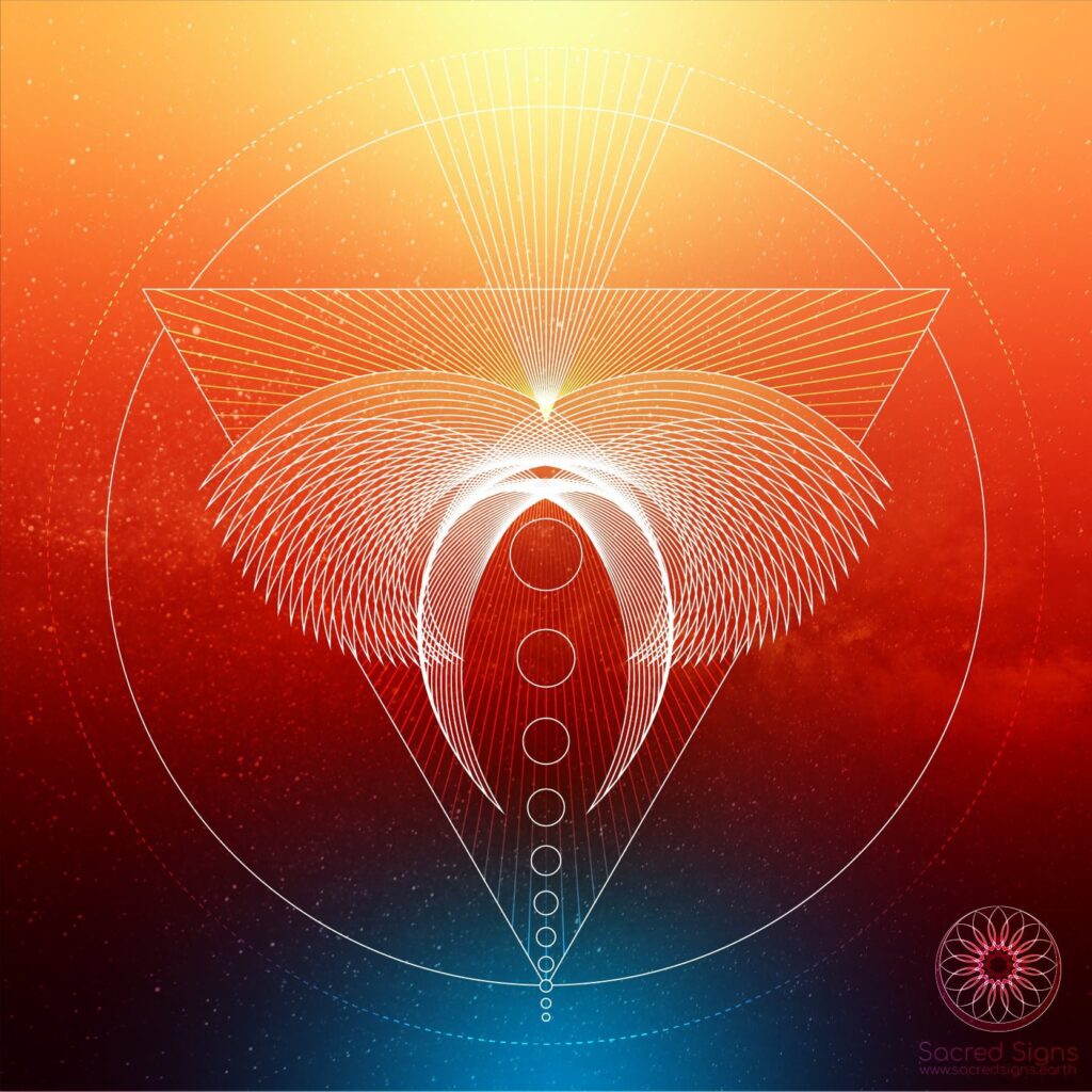 Crescent Rising sacred sign
