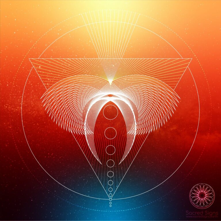 Crescent Rising sacred sign
