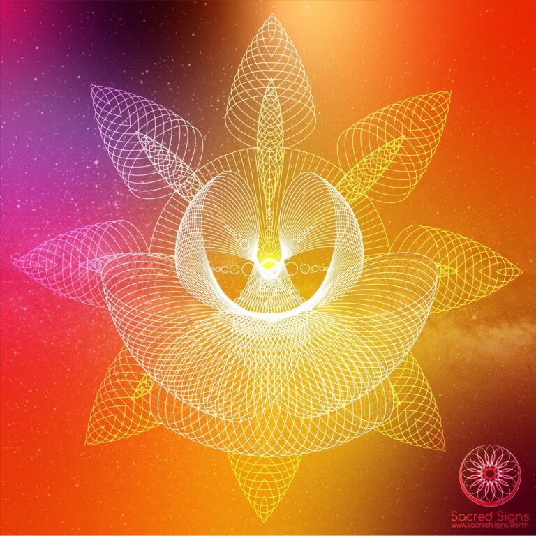 Orchid sacred sign