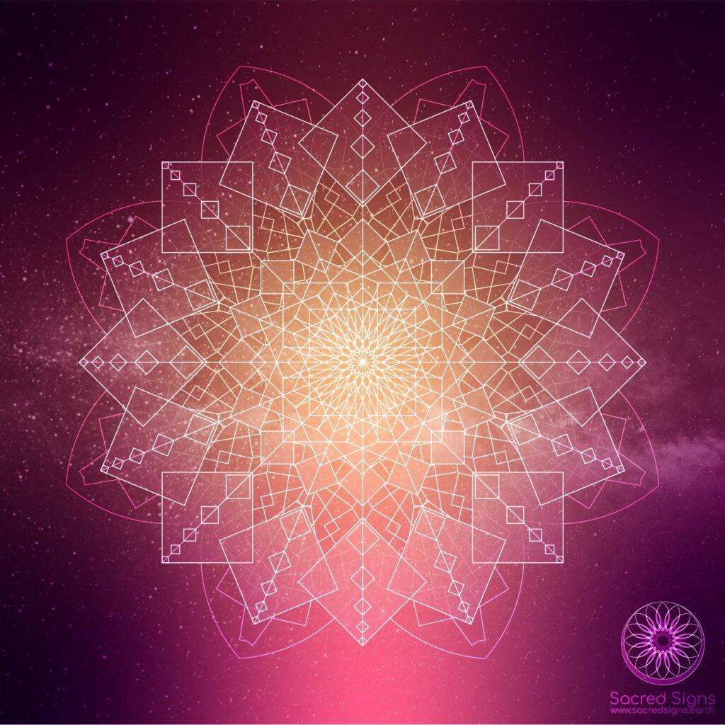 Starburst sacred sign