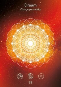 Card 22, Dream, Sacred Signs Oracle Deck