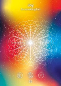 Card 26, Joy, Sacred Signs Oracle Deck