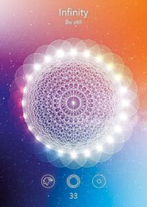 Card 33, Infinity, Sacred Signs Oracle Deck
