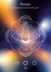 Card 36, Portals, Sacred Signs Oracle Deck