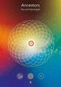 Card 4, Ancestors, Sacred Signs Oracle Deck