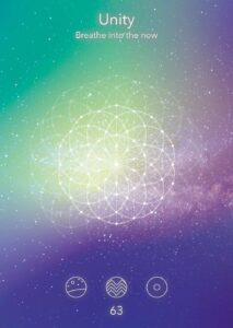 Card 63, Unity, Sacred Signs Oracle Deck