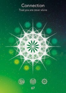 Card 67, Connection, Sacred Signs Oracle Deck