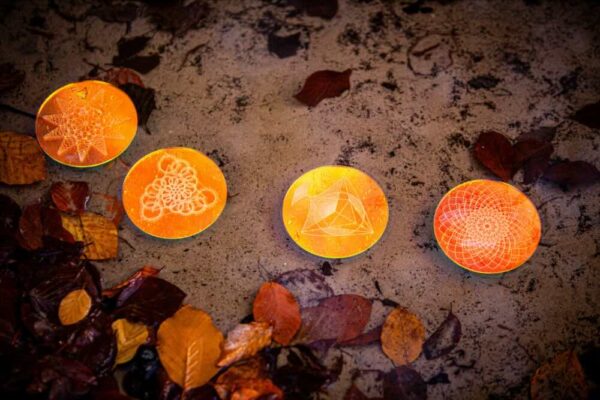 Water Charging Coasters Set - Heal, Upward, Fluidity & Supernova - Image 2