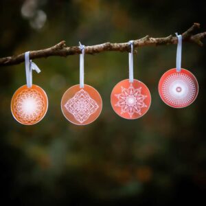 Small Ornament Set - Abundance, Life, Manifest & Joy