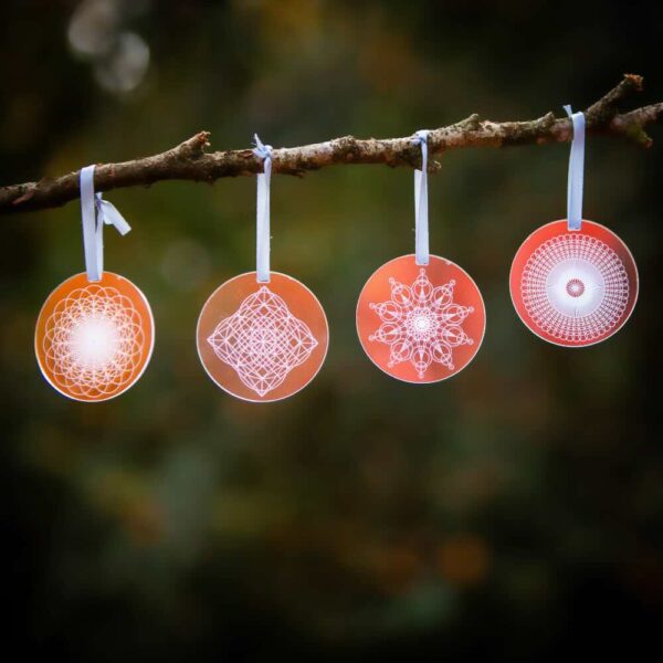 Small Ornament Set - Abundance, Life, Manifest & Joy