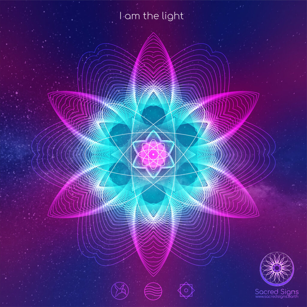 I am the Light, Sacred Signs sign